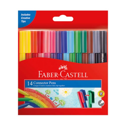 FAB-11-140-ART - FABER CASTELL CONNECTOR PENS Coloured Wallet-14